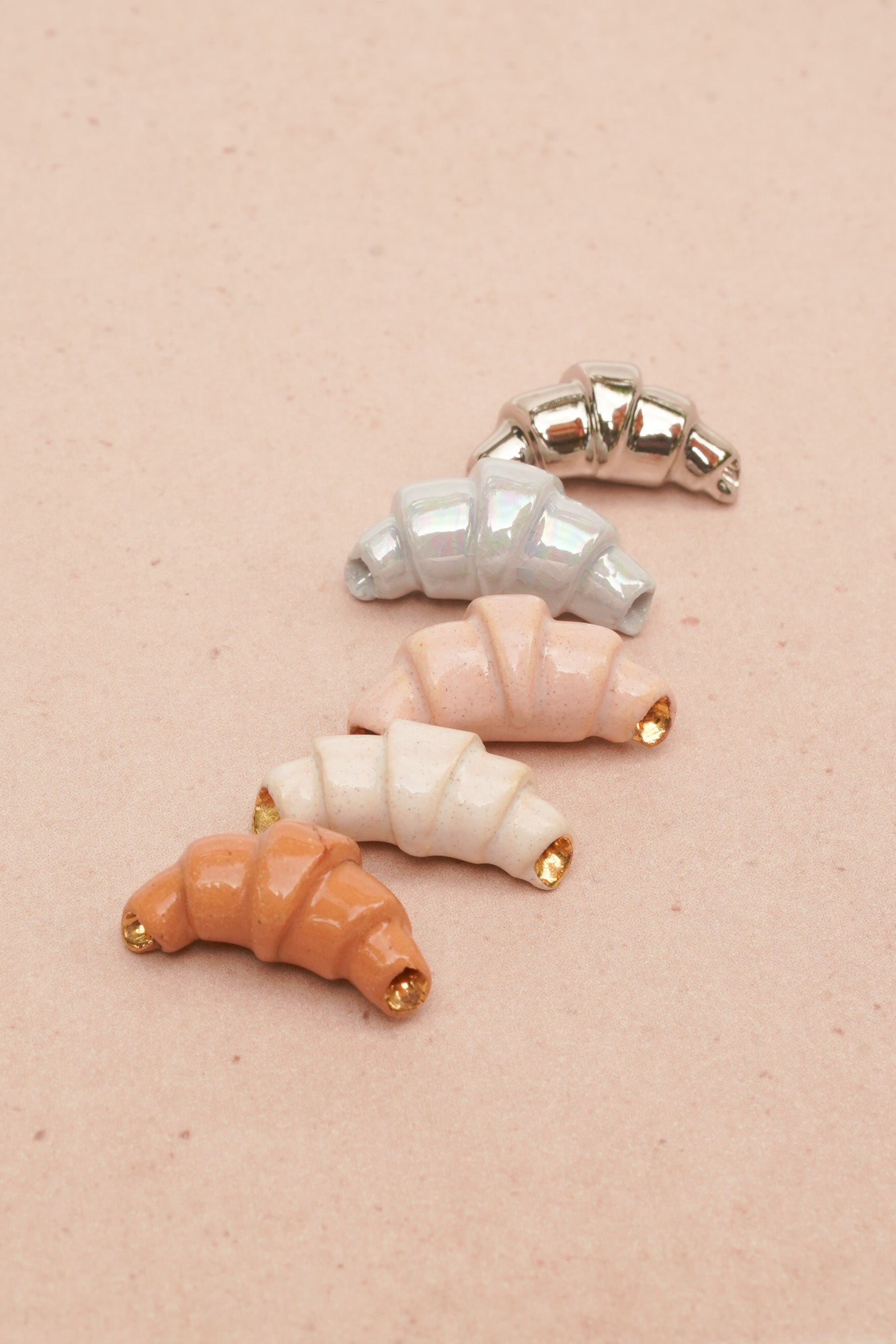 Croissant ketting créme SALE